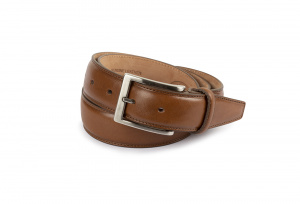 Leather Belt - Fango - 35mm