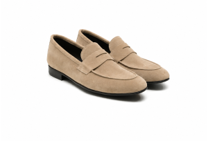 Mocassin "F12" Daim beige