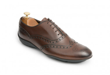 Sneaker "2302" Brown Patina