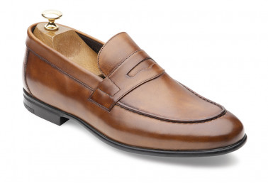 Loafer "410" Donkerbruin...